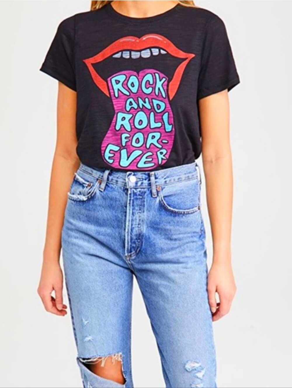NWOT chaser Rock & Roll Forever Tee